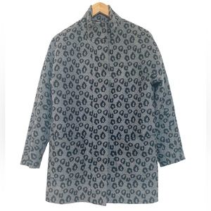Old Navy Coat Cheetah Print Size Small